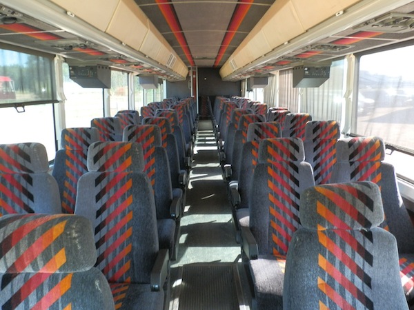 Northern Express Bus interior
